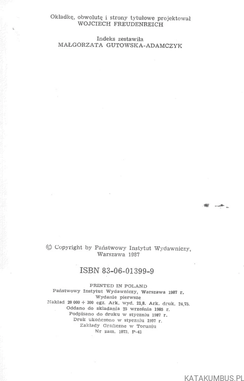 Żywot Przybyszewskiego. HENRYK IZYDOR ROGACKI