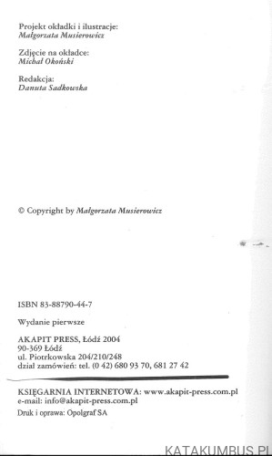 Język Trolli. MAŁGORZATA MUSIEROWICZ