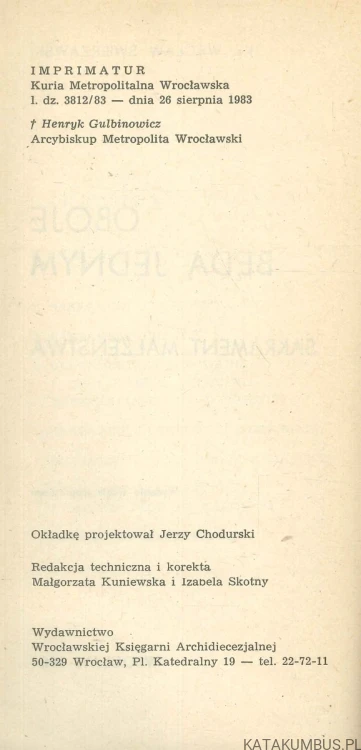 Małżeństwo. KS. WACŁAW ŚWIERZAWSKI