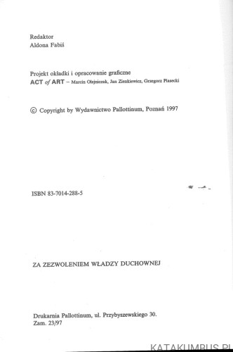 Modlitewnik filozofów. BP MAREK JĘDRASZEWSKI
