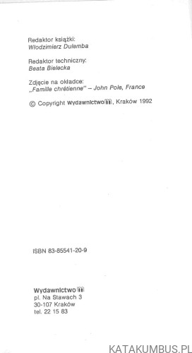 Kwadrans szczerości. JÓZEF AUGUSTYN SJ