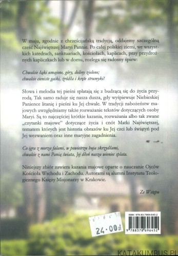 Kazania majowe. Razem z Ojcami Kościoła poznajemy Maryję. Tom I. PRACA ZBIOROWA