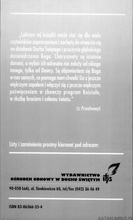 Przebudzenie charyzmatów. SERAFINO FALVO