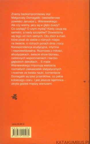 Między wierszami. MAŁGORZATA DOMAGALIK, JANUSZ L. WIŚNIEWSKI