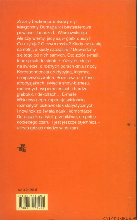 Między wierszami. MAŁGORZATA DOMAGALIK, JANUSZ L. WIŚNIEWSKI