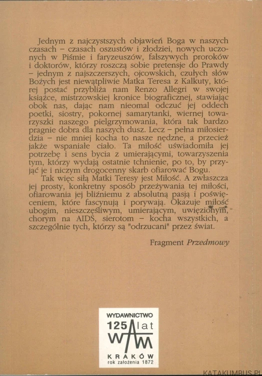 Matka ubogich. RENZO ALLEGRI
