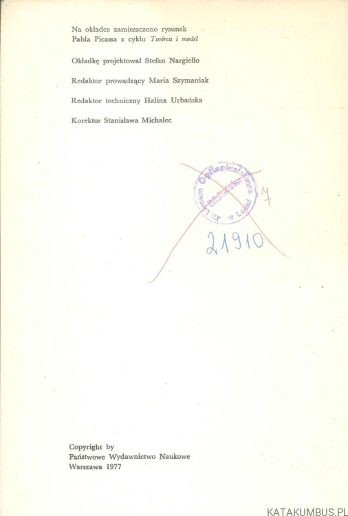 Człowiek w zwierciadle sztuki. MARIA GOŁASZEWSKA