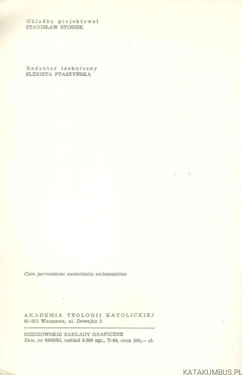 Kapłan-pasterz. KS. PAWEŁ ŚLIWA
