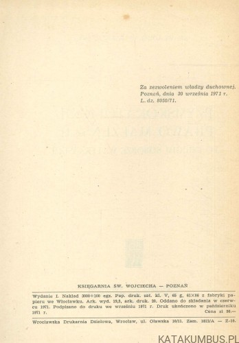 Rzymskokatolickie prawo małżeńskie po drugim soborze watykańskim. WŁADYSŁAW SZAFRAŃSKI