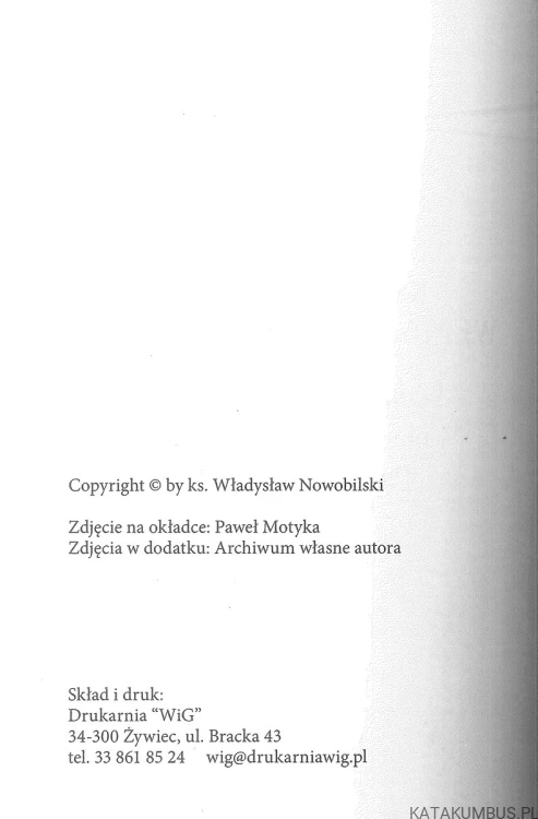 Ksiądz prałat Władysław Nowobilski. Budowniczy kościoła i pierwszy proboszcz parafii w Ciścu. ZOFIA PAJESTKA-JURASZ
