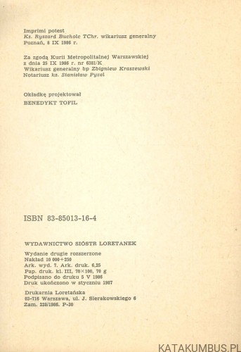 Ukochać mszę świętą. KS. BOGUSŁAW NADOLSKI TCHR