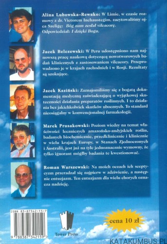 Bóg nam zesłał vilcacorę. ROMAN WARSZEWSKI