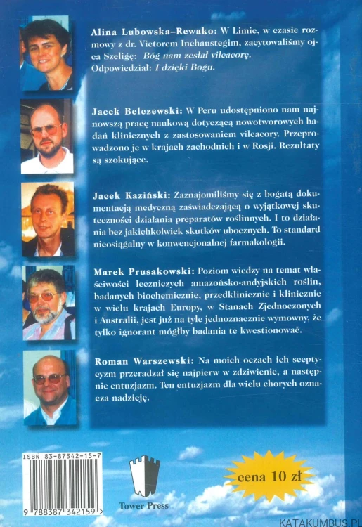 Bóg nam zesłał vilcacorę. ROMAN WARSZEWSKI
