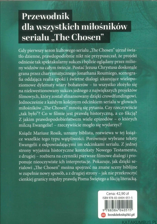 Spotkania. Ekspert biblista wyjaśnia The Chosen. KS. MARIUSZ ROSIK