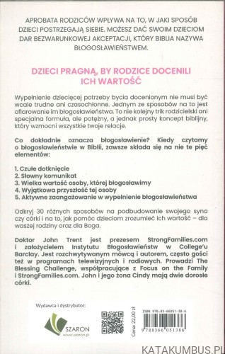 30 sposobów, na które matka może błogosławić swoje dzieci. JOHN TRENT