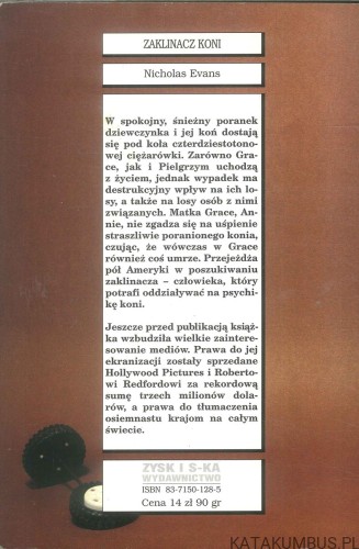 Zaklinacz koni. NICHOLAS EVANS
