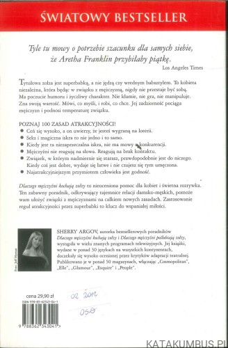 Dlaczego mężczyźni kochają zołzy. SHERRY ARGOV