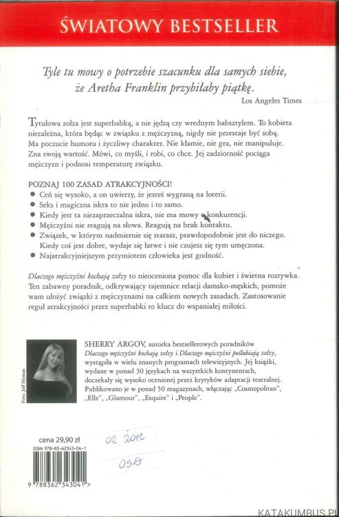 Dlaczego mężczyźni kochają zołzy. SHERRY ARGOV
