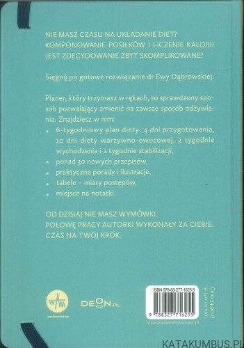 Dieta warzywno-owocowa dr Ewy Dąbrowskiej. Program na 6 tygodni. BEATA ANNA DĄBROWSKA, PAULINA BORKOWSKA