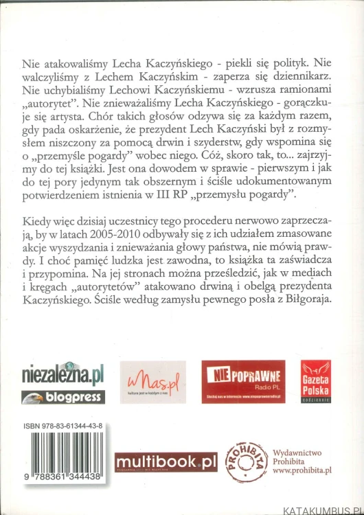 Przemysł pogardy. SŁAWOMIR KMIECIK