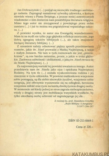Cień Ojca. JAN DOBRACZYŃSKI