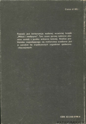 Barbara, miłość i medycyna. EDWARD KOPCZYŃSKI