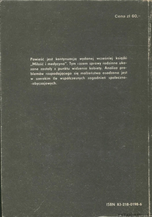 Barbara, miłość i medycyna. EDWARD KOPCZYŃSKI
