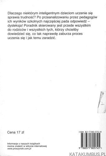 Dysleksja. MARK SELIKOWITZ