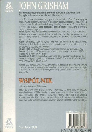 Wspólnik. JOHN GRISHAM