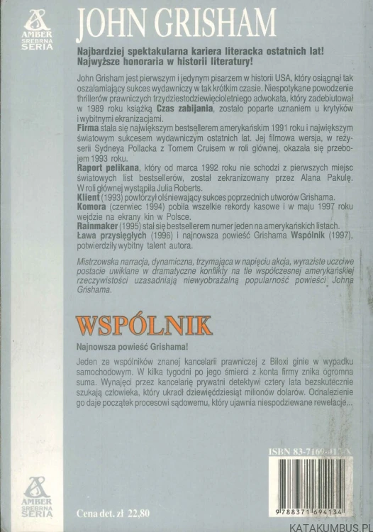 Wspólnik. JOHN GRISHAM