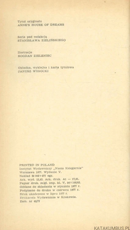 Wymarzony dom Ani. LUCY MAUD MONTGOMERY