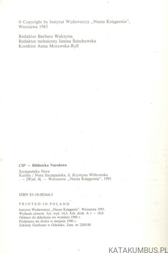Karibu. NORA SZCZEPAŃSKA