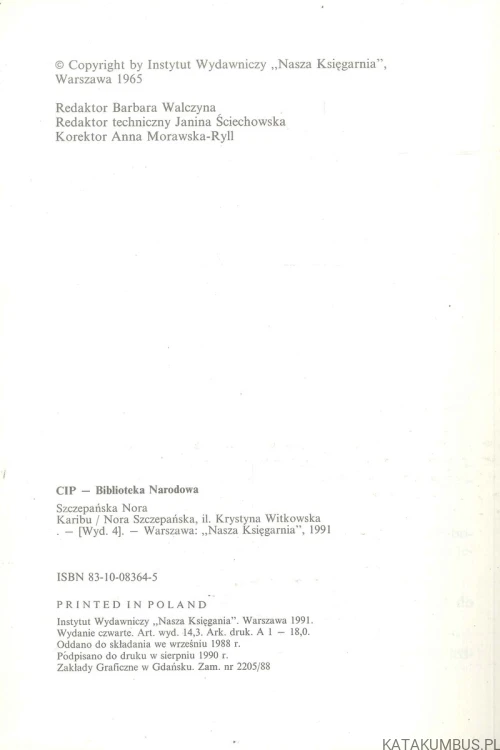 Karibu. NORA SZCZEPAŃSKA