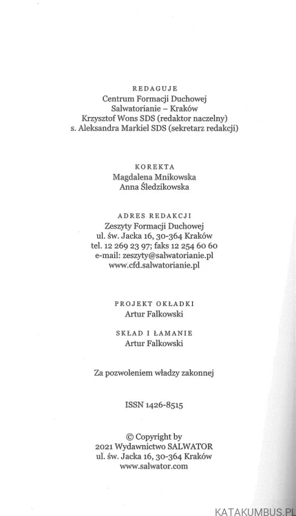 Opatrzność Boża stworzyła mnie. PIOTR SZYRSZEŃ SDS