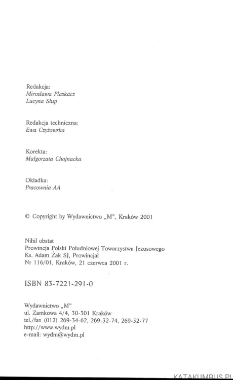 W jego ranach. JÓZEF AUGUSTYN SJ