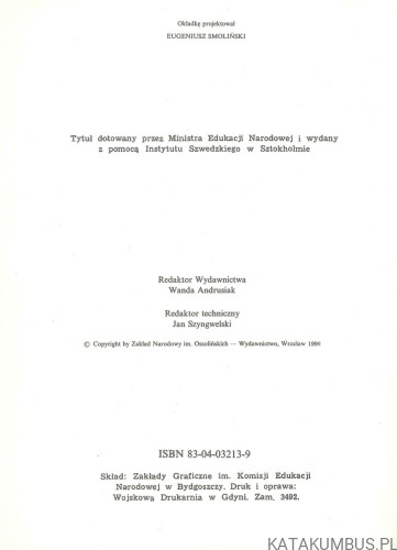 Historia literatury szwedzkiej. ZENON CIESIELSKI