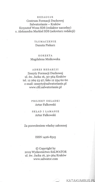 Rady ewangeliczne przeżywane w Duchu. RANIERO CANTALAMESSA