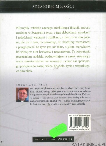 Szlakiem miłości. Rozważania. JÓZEF ŻYCIŃSKI
