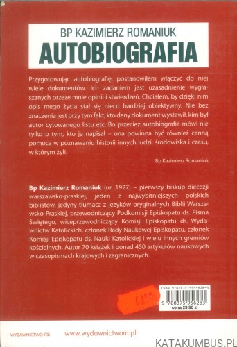 Autobiografia. KAZIMIERZ ROMANIUK