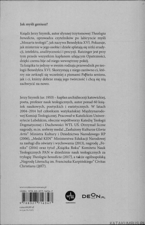 Prawda i mądrość. Przewodnik po teologii Benedykta XVI. JERZY SZYMIK