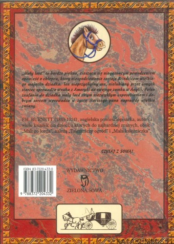 Mały lord. FRANCES HODGSON BURNETT