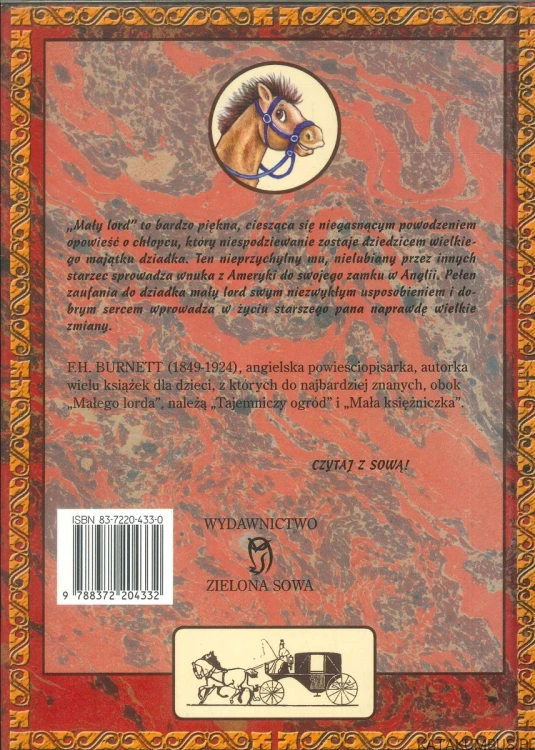Mały lord. FRANCES HODGSON BURNETT