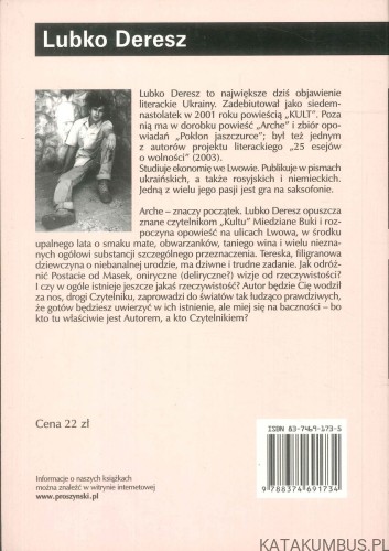 Arche: monolog, który wciąż jeszcze trwa. LUBKO DERESZ