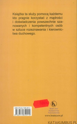 Sztuka rozeznawania i kierownictwo duchowe. RENATO CORTI, GIOVANNI MOIOLI, LUIGI SERENTHÀ