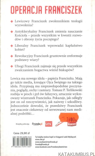 Operacja Franciszek. TOMASZ P. TERLIKOWSKI