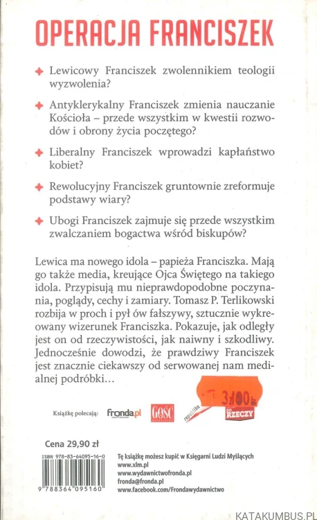 Operacja Franciszek. TOMASZ P. TERLIKOWSKI