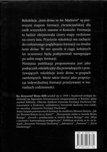 Uwierzyć Jezusowi. Rekolekcje ze św. Markiem. KRZYSZTOF WONS