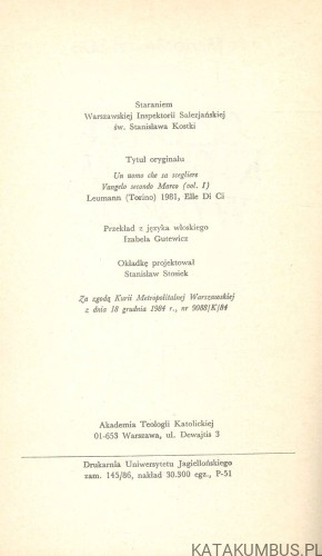 Człowiek który umie wybierać. MARIO GALIZZI