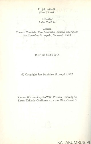 Polski czyściec. JAN STANISŁAW SKORUPSKI