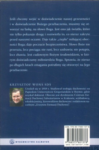 Grzech i przebaczenie w świetle słowa Bożego. KRZYSZTOF WONS SDS